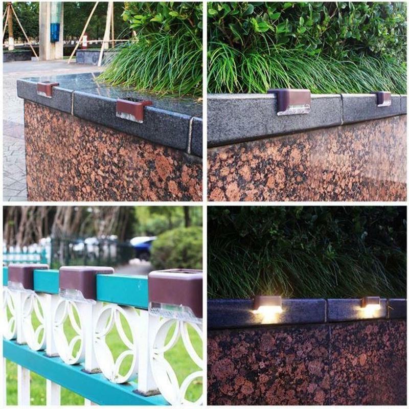 SolaStep | Lampes LED Solaires Étanches pour Escaliers