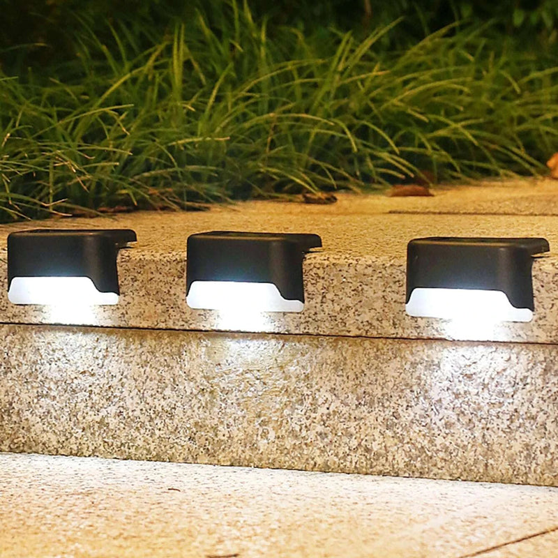 SolaStep | Lampes LED Solaires Étanches pour Escaliers