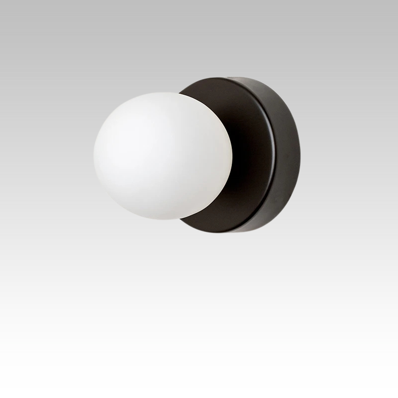 LumiOrb - Applique Murale Moderne, Verre, Base G9