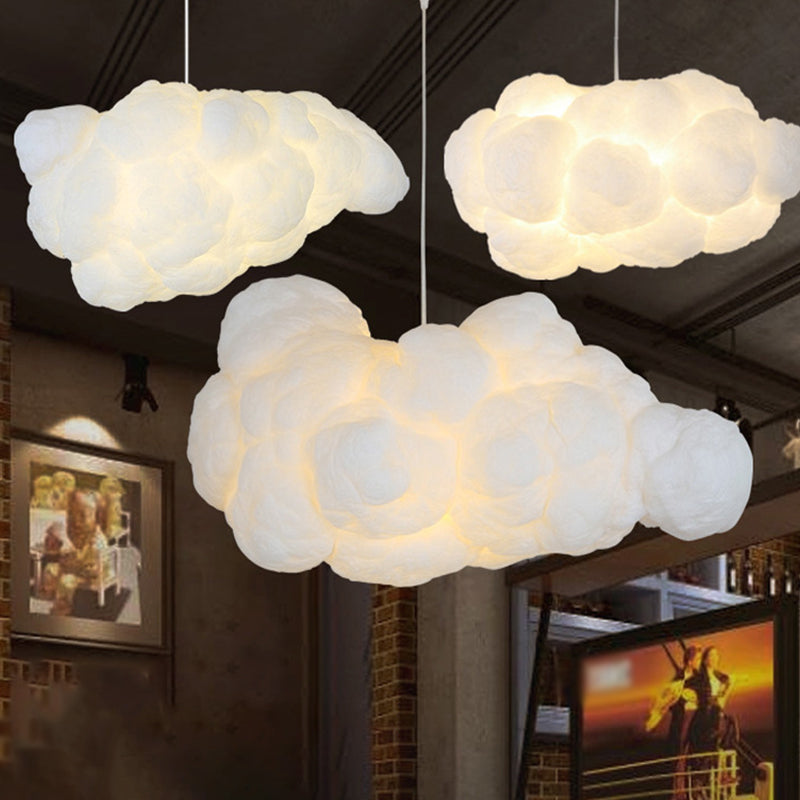 LumiÉpure | Suspension Blanche Moderne Lumière Douce Chambre