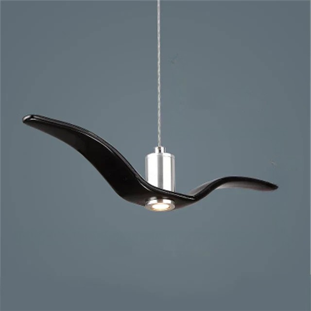 LumiOiseau - Suspension Design en Forme d’Oiseau pour Salon et Salle à Manger