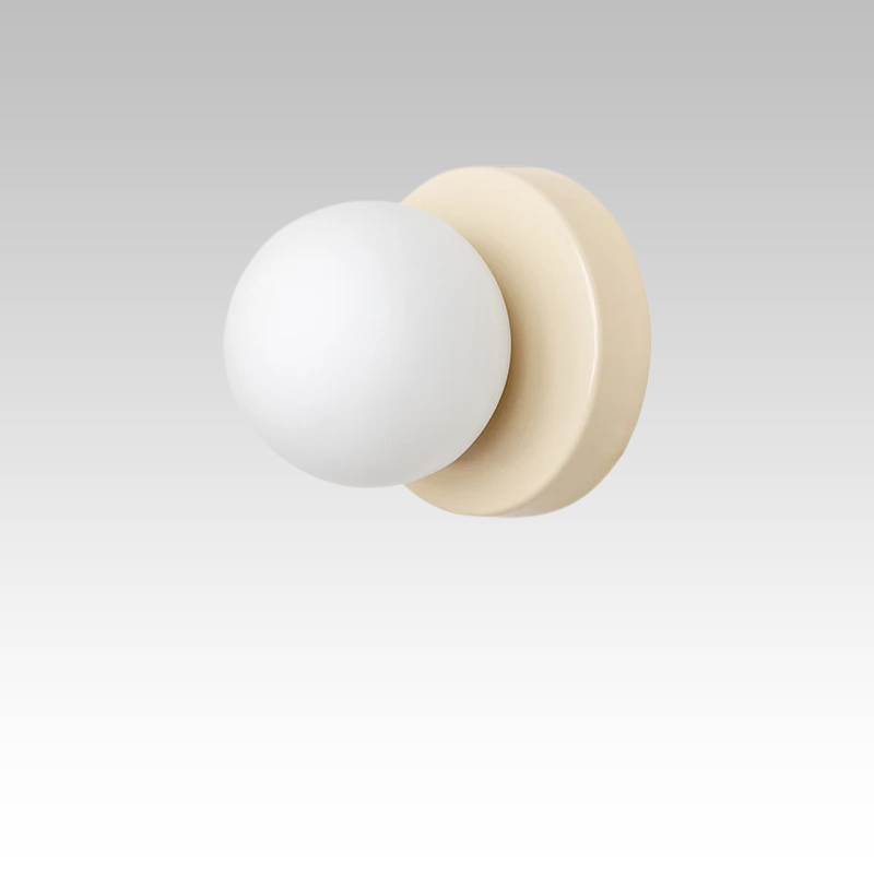 LumiOrb - Applique Murale Moderne, Verre, Base G9