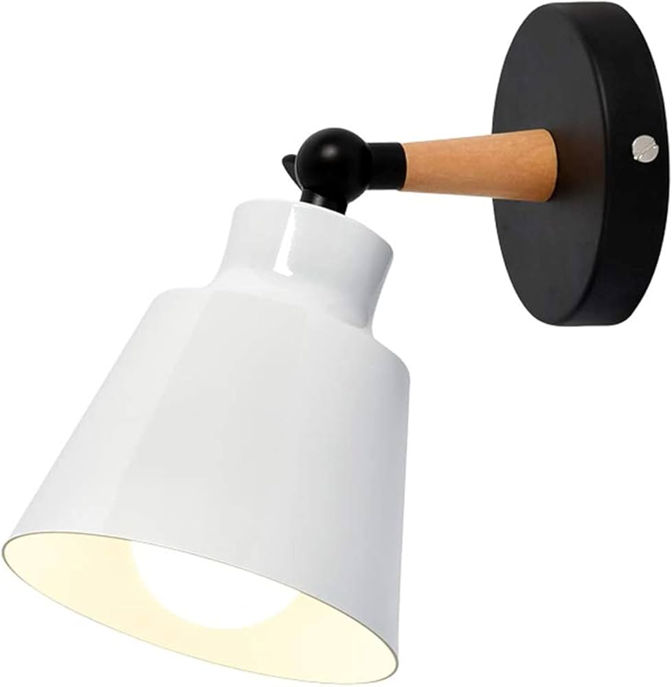 ApliScand - Applique Murale Style Scandinave avec Abat-jour Simple
