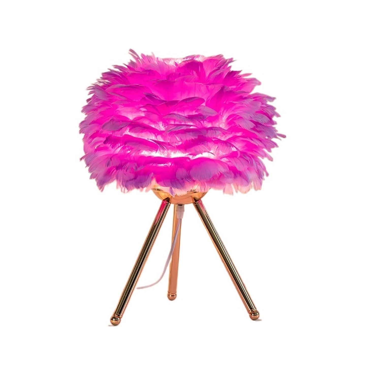 LapiPlumes - Lampe à Plumes Élégante | LED Dimmbare | Salon ou Chambre