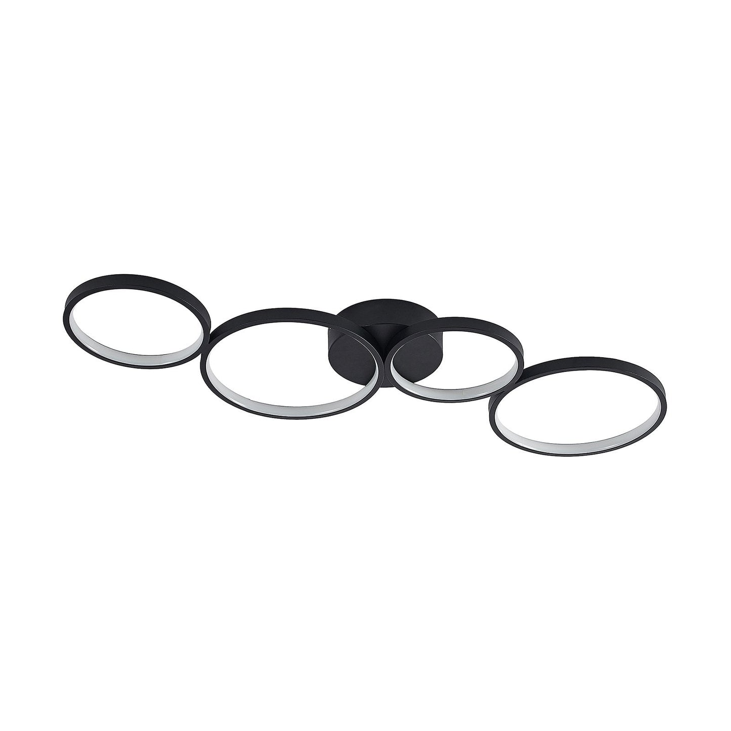 Luminexa LED | Plafonnier Noir Design pour Salon