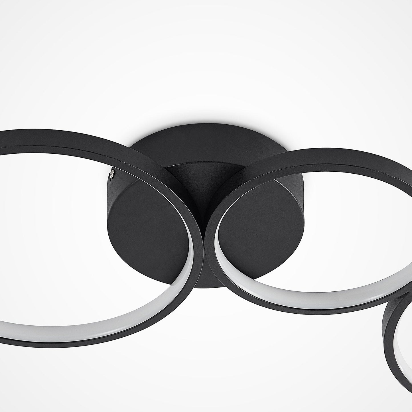 Luminexa LED | Plafonnier Noir Design pour Salon