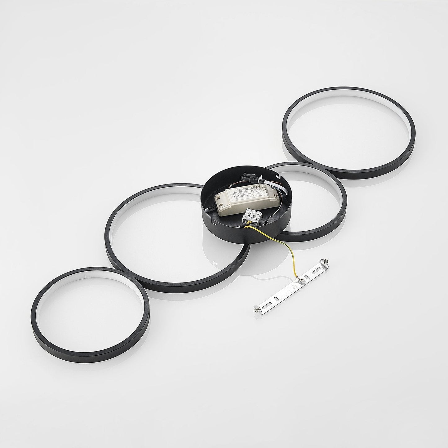 Luminexa LED | Plafonnier Noir Design pour Salon