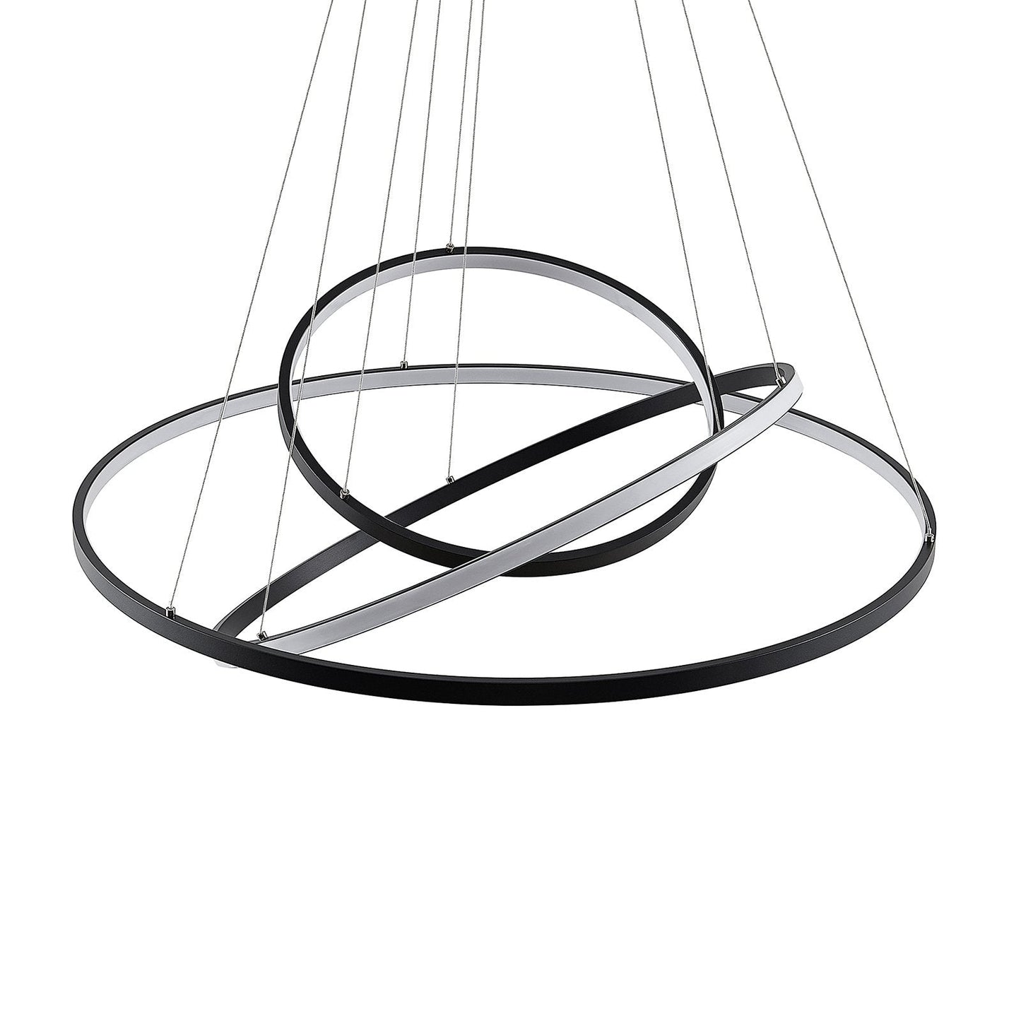 Luminara LED | Suspension Noire Dimmable pour Salle à Manger