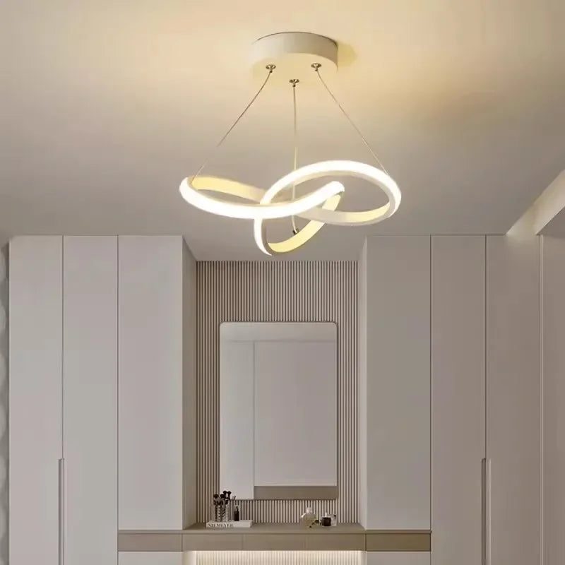 LumiVague | Plafonnier LED Moderne Éco-énergétique Salon