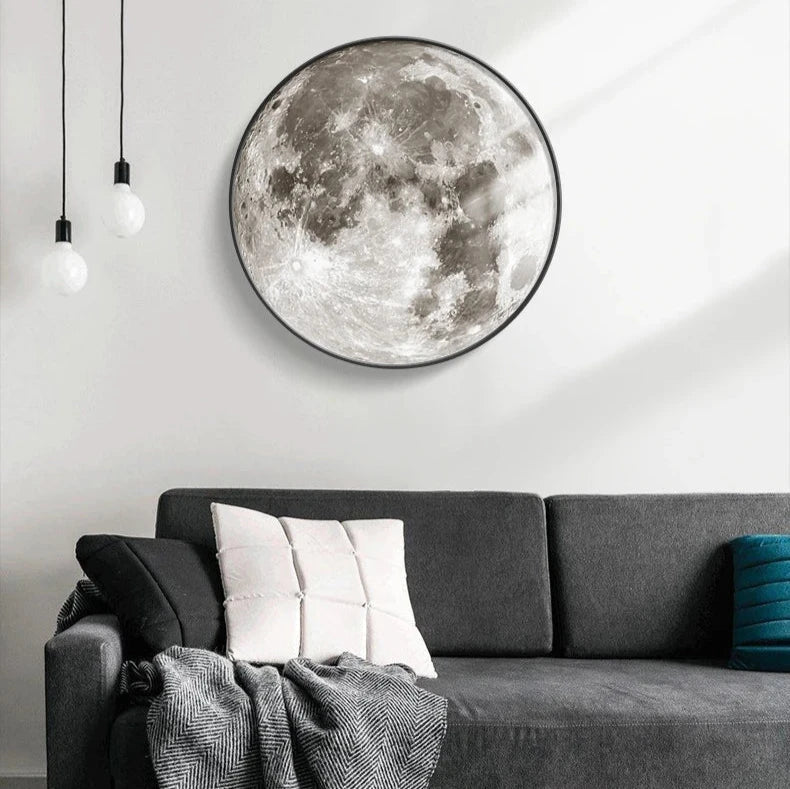 ApliLuna - Applique Murale Originale Pleine Lune 3D LED