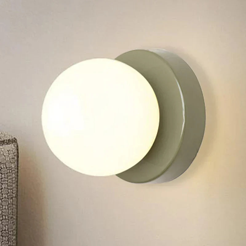 LumiOrb - Applique Murale Moderne, Verre, Base G9