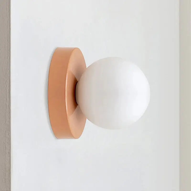 LumiOrb - Applique Murale Moderne, Verre, Base G9