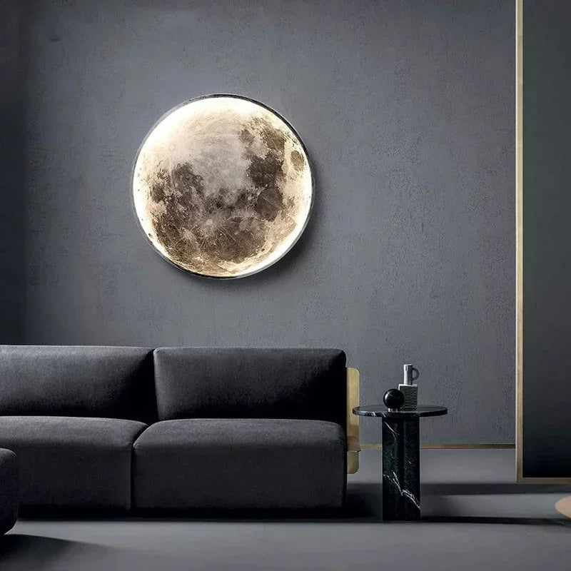 ApliLuna - Applique Murale Originale Pleine Lune 3D LED
