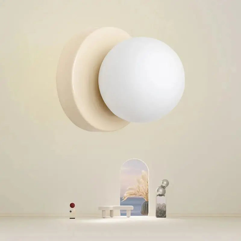 LumiOrb - Applique Murale Moderne, Verre, Base G9
