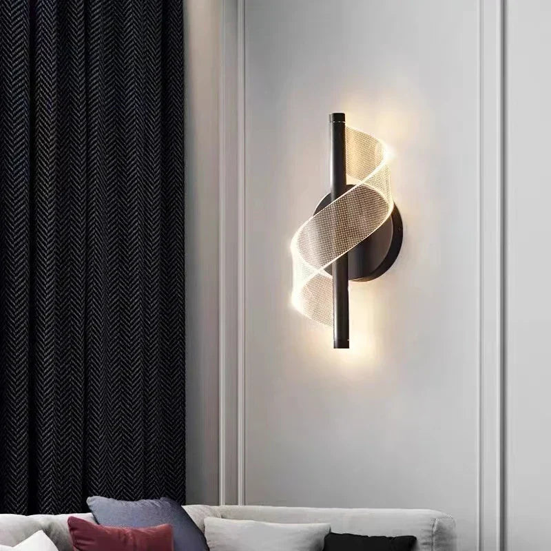 ApliRale - Applique Murale Salon LED spirale Design