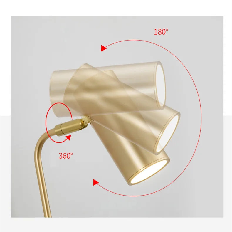 ApliRupteur - Applique murale LED orientable avec interrupteur