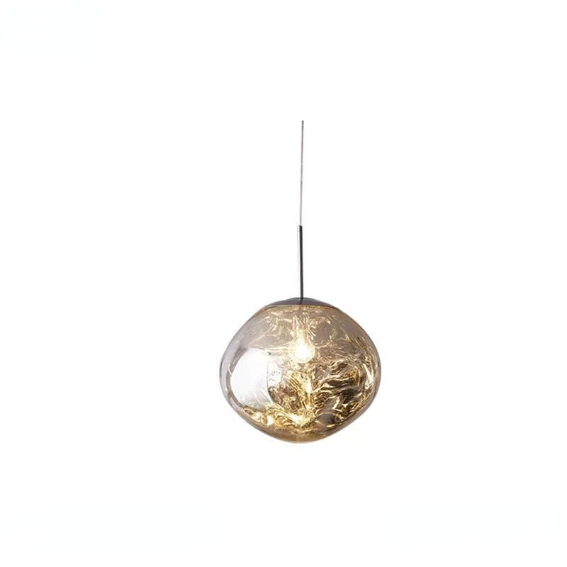 LusFond - Effet Verre Fondu | Suspension Moderne