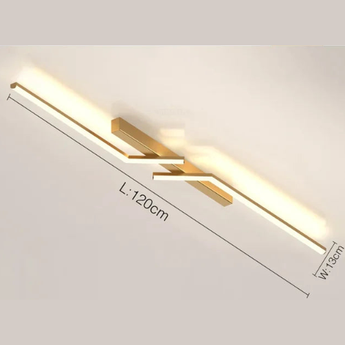 LinéaLux | Plafonnier LED Moderne Dimmable pour Salon
