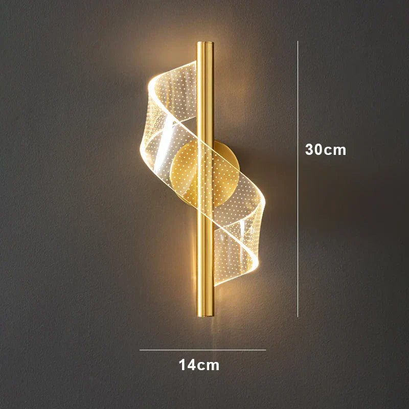 ApliRale - Applique Murale Salon LED spirale Design
