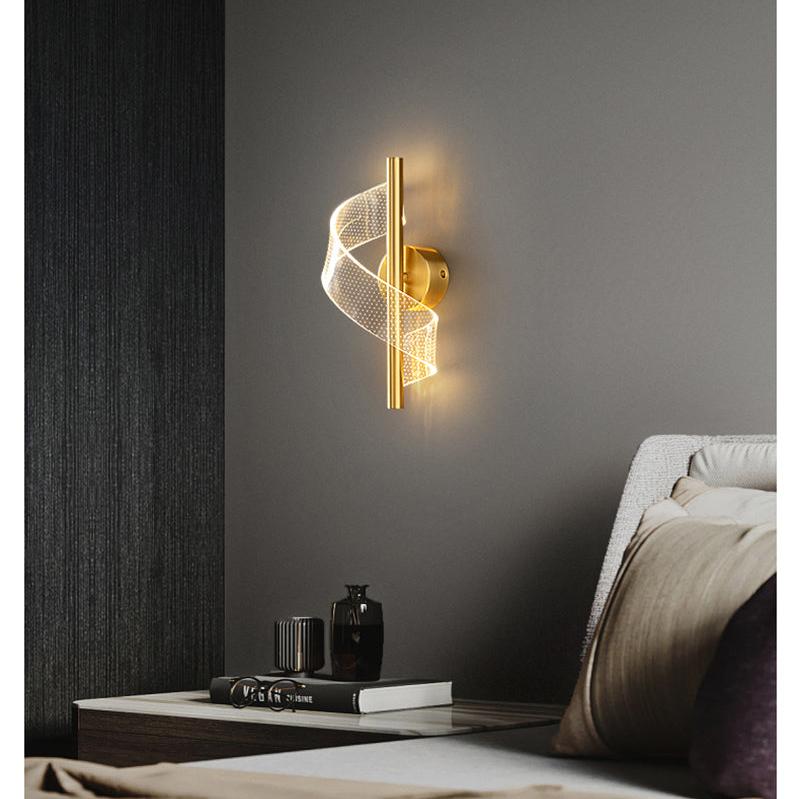 ApliRale - Applique Murale Salon LED spirale Design