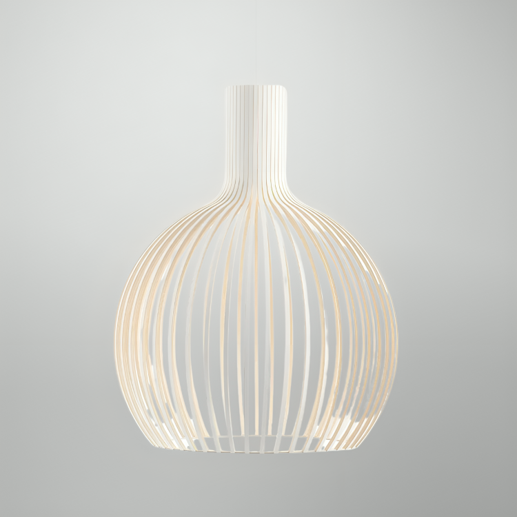 Lustre Bambou Design | Suspension Japonaise en Bois