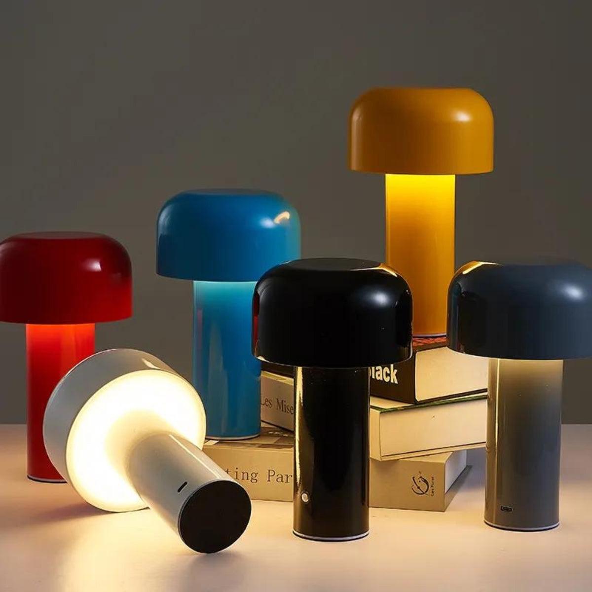 LumiChampi | Lampe LED Sans Fil pour Bureau