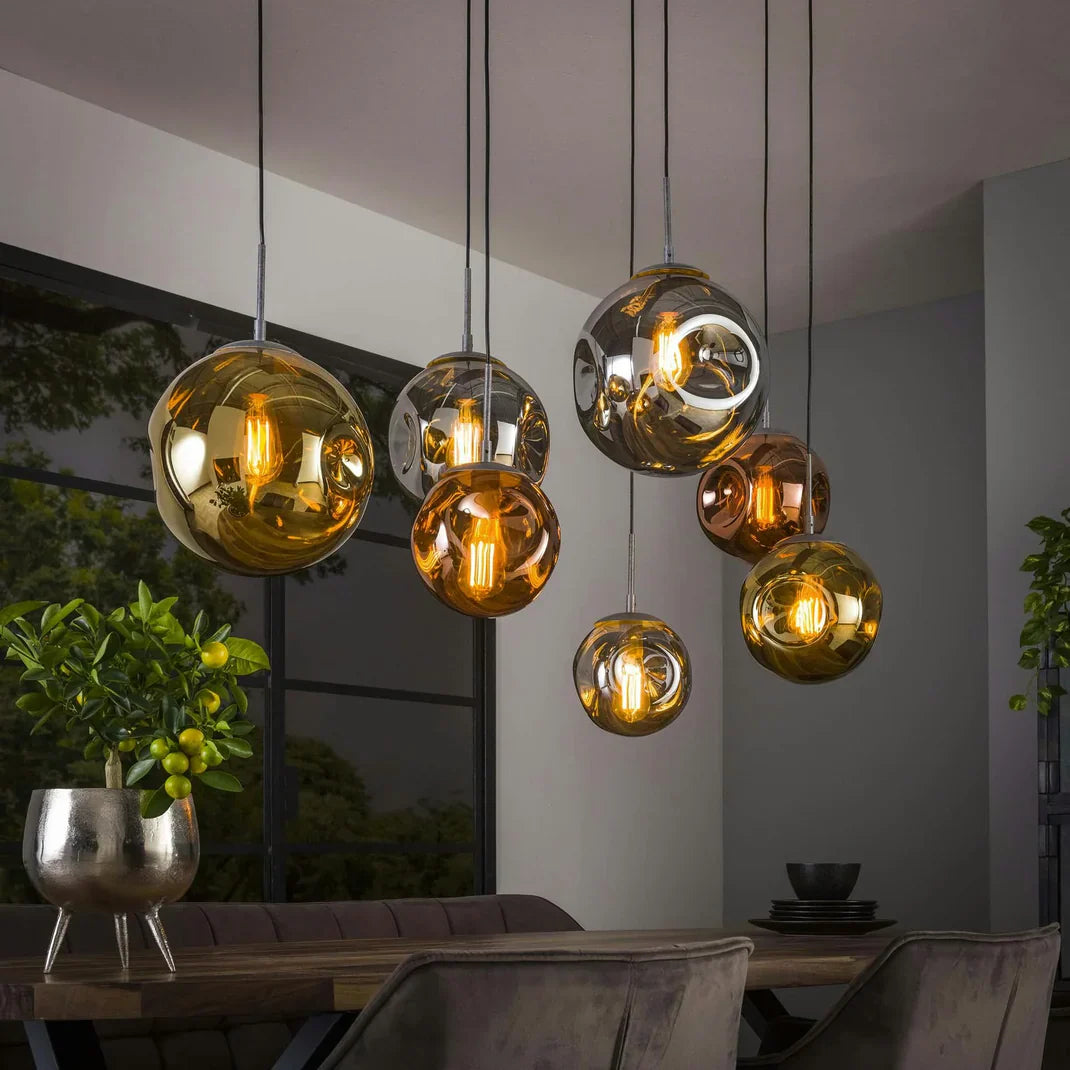 LusFond - Effet Verre Fondu | Suspension Moderne