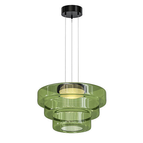 LumiPure | Suspension Verre & Métal Moderne pour Salon