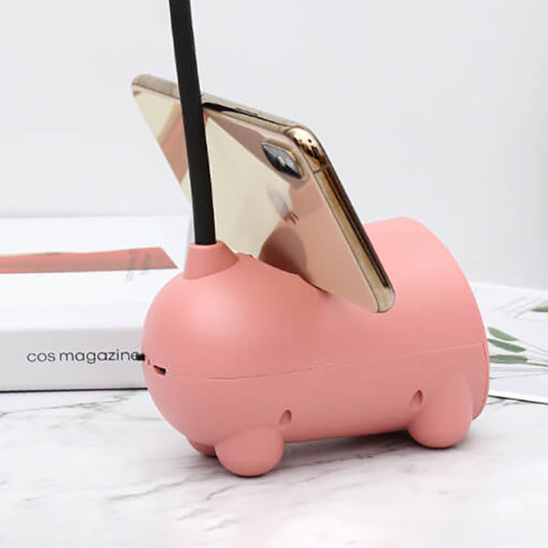 LumiTouch | Lampe LED Tactile avec Porte-Stylo | Bureau