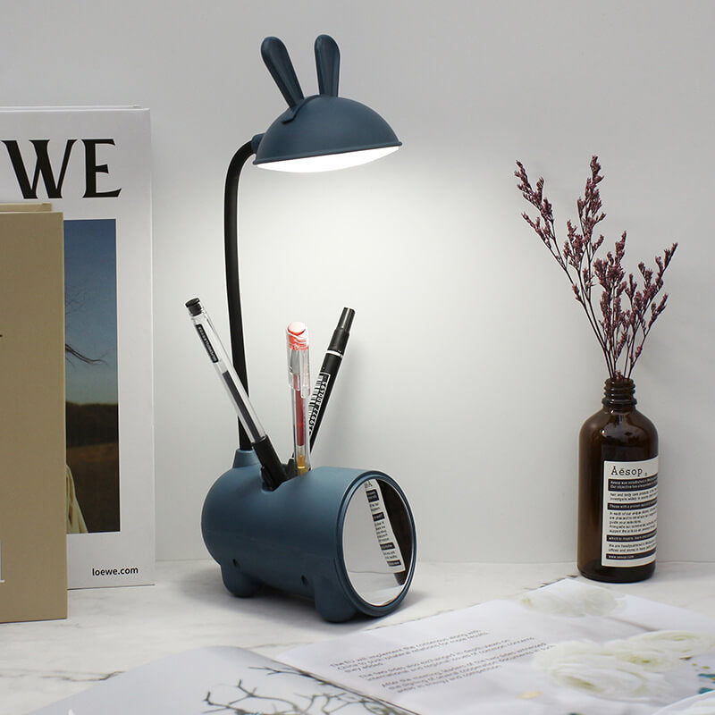 LumiTouch | Lampe LED Tactile avec Porte-Stylo | Bureau