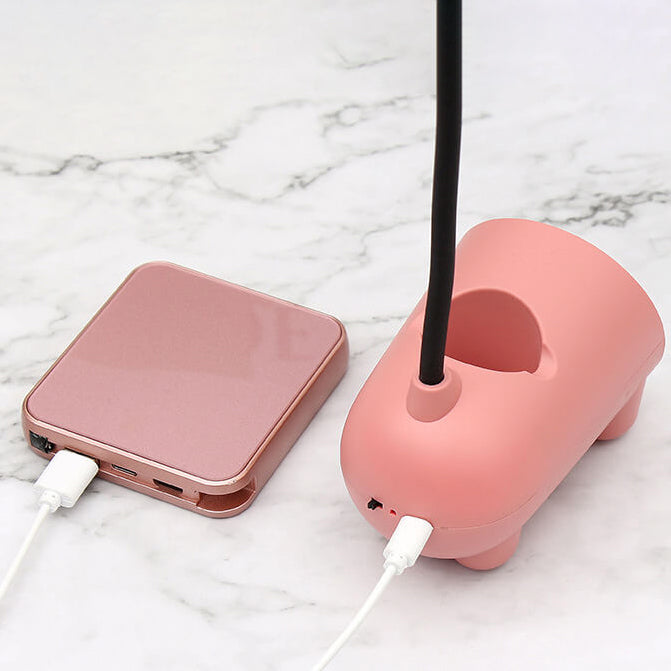 LumiTouch | Lampe LED Tactile avec Porte-Stylo | Bureau