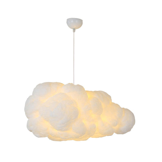 LumiÉpure | Suspension Blanche Moderne Lumière Douce Chambre