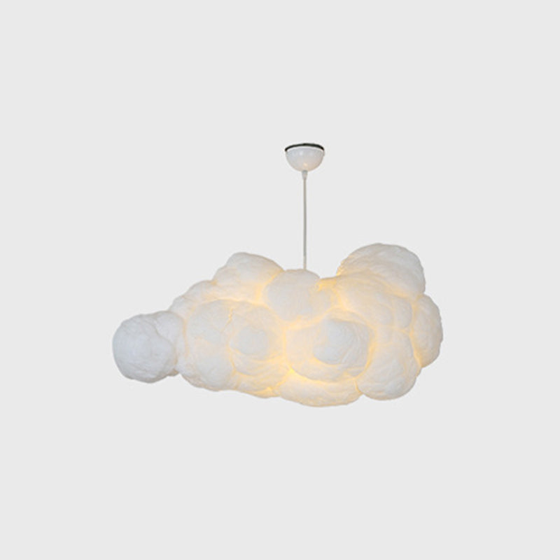 LumiÉpure | Suspension Blanche Moderne Lumière Douce Chambre