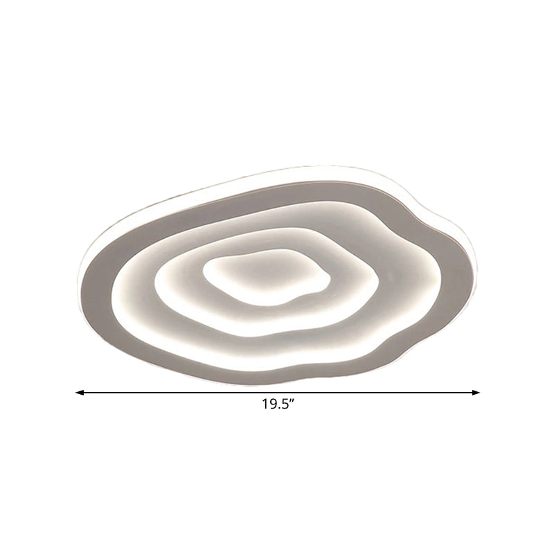 Onduleuse - Plafonnier LED en Acrylique Moderne et Dimmable