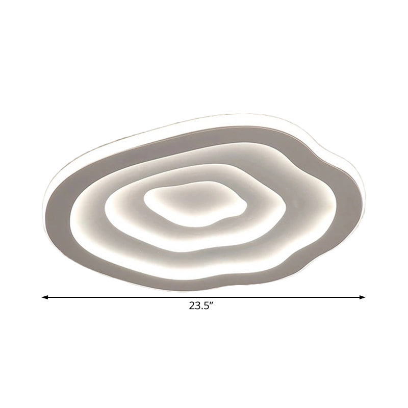 Onduleuse - Plafonnier LED en Acrylique Moderne et Dimmable