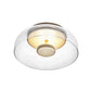 LumiGlass - Plafonnier LED Moderne en Verre pour Entrée