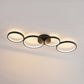 Luminexa LED | Plafonnier Noir Design pour Salon