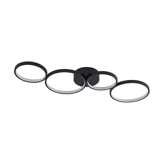 Luminexa LED | Plafonnier Noir Design pour Salon