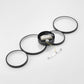 Luminexa LED | Plafonnier Noir Design pour Salon