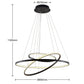 Luminara LED | Suspension Noire Dimmable pour Salle à Manger