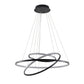 Luminara LED | Suspension Noire Dimmable pour Salle à Manger