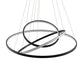 Luminara LED | Suspension Noire Dimmable pour Salle à Manger