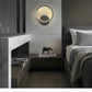 ApliCercle - Applique Murale Chambre Design Led en forme de cercle ouvert