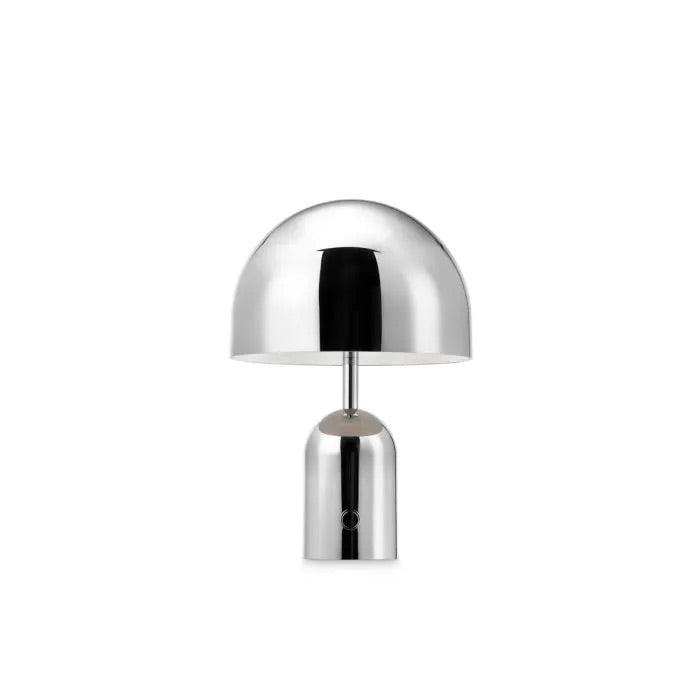 LunaGlow | Lampe de Table Portable LED Chromée