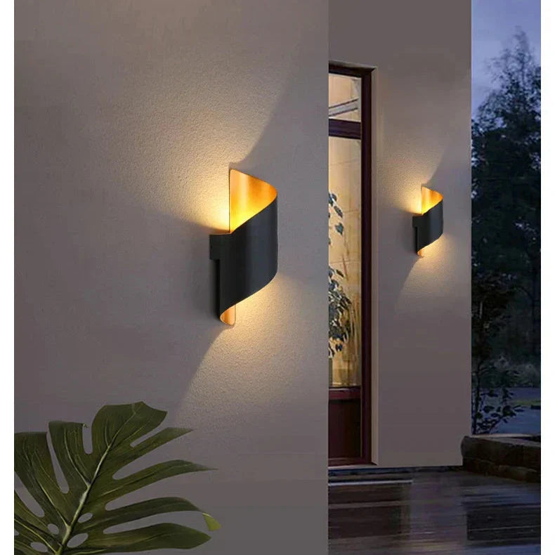 ApliVag - Applique Murale étanche LED Forme Vague