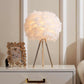 LapiPlumes - Lampe à Plumes Élégante | LED Dimmbare | Salon ou Chambre