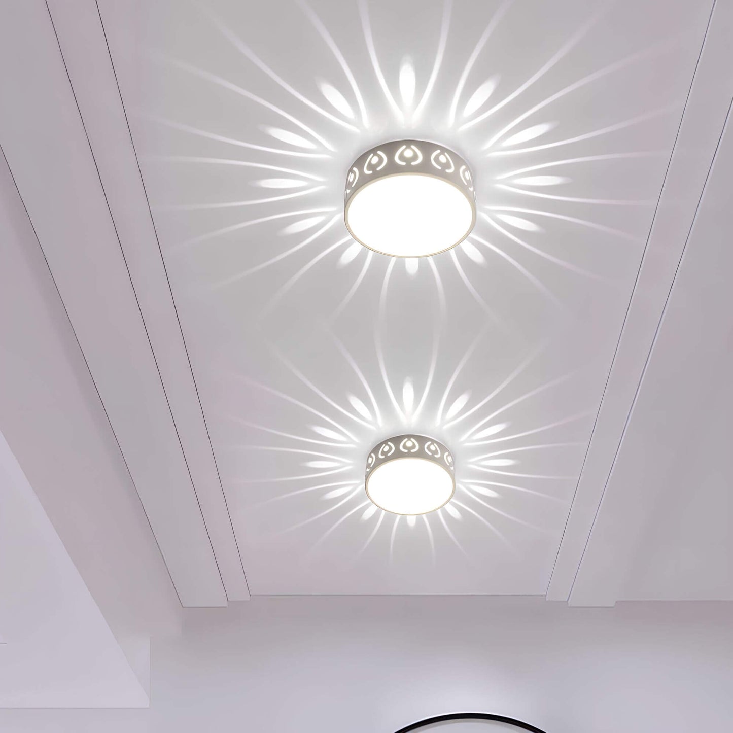 LumiPlafond LED | Éclairage Moderne | Plafonnier pour Entrée