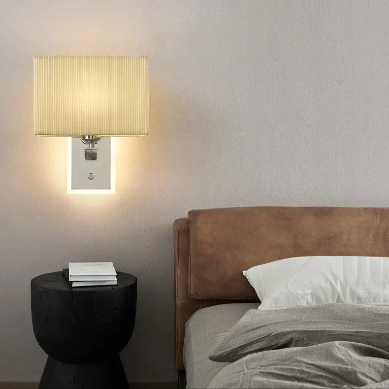 ApliTis - Applique Murale Rectangulaire en Tissu pour chambre