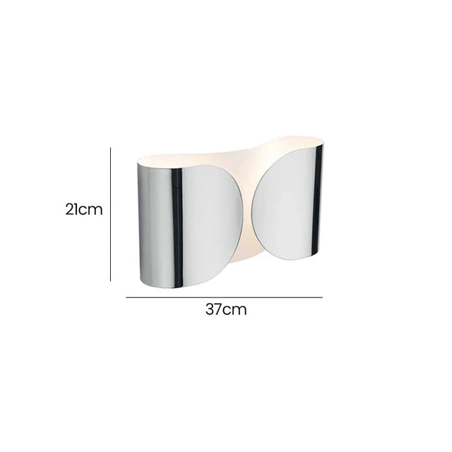 ApliTalia - Applique Murale LED en métal Design Italien
