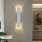 ApliDouble - Applique Murale Extérieur longue double éclairage